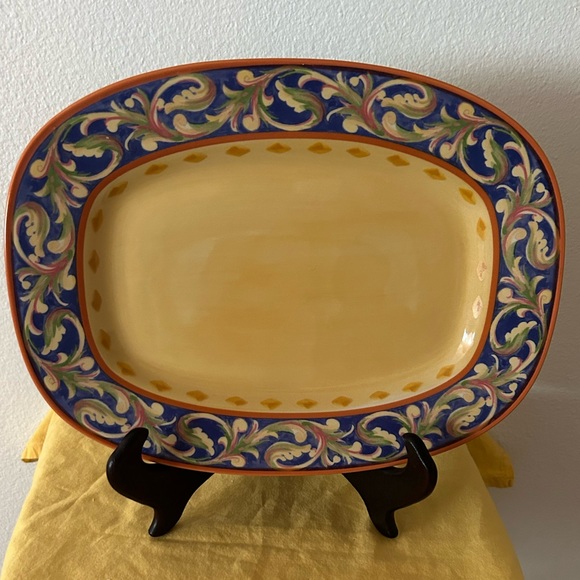 Pfaltzgraff 12” Villa della Luna platter. 2004 - Picture 5 of 10